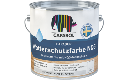 Caparol Capadur Wetterschutzfarbe NQG 750ml Holzfarbe fr auen / Getnt im Farbton Piemont 3