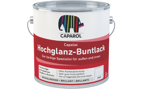 Caparol Capalac Hochglanz-Buntlack 375ml Lack / Getnt im Farbton Piemont 3