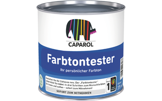 375ml Caparol Farbtontester Innenfarbe / Get�nt im Farbton 8421