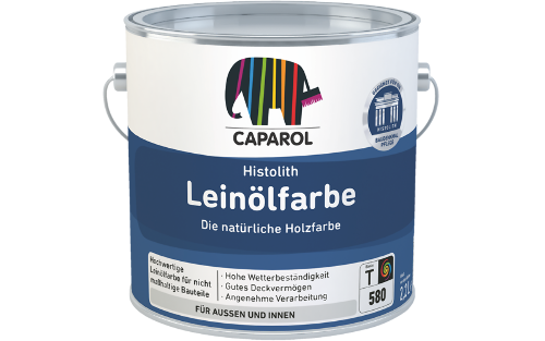 Caparol Histolith Leinlfarbe 10L Holzfarbe / Getnt im Farbton Piemont 3
