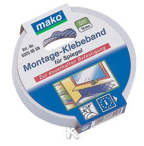 Mako Montageband fr Spiegel, PREMIUM-Line