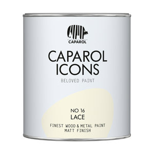 Caparol Icons - Finest Wood & Metal Paint - Matt Finish - Lace
