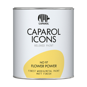 Caparol Icons - Finest Wood & Metal Paint - Matt Finish - Flower Power