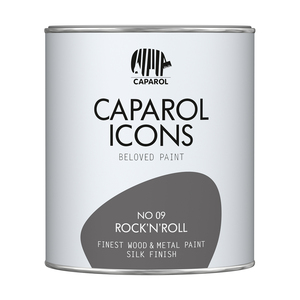 Caparol Icons - Finest Wood & Metal Paint - Silk Finish - Rock �n� Roll