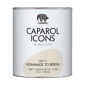 Caparol Icons - Finest Wood & Metal Paint - Silk Finish - Hommage To Berlin