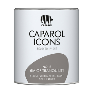 Caparol Icons - Finest Wood & Metal Paint - Matt Finish - Sea Of Tranquility