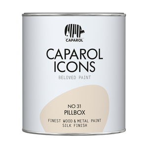 Caparol Icons - Finest Wood & Metal Paint - Silk Finish - Pillbox