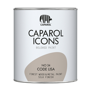 Caparol Icons - Finest Wood & Metal Paint - Silk Finish - Code Lisa