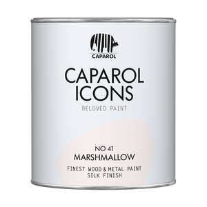 Caparol Icons - Finest Wood & Metal Paint - Silk Finish - Marshmallow