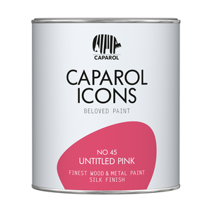 Caparol Icons - Finest Wood & Metal Paint - Silk Finish - Untitled Pink