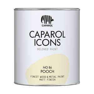 Caparol Icons - Finest Wood & Metal Paint - Matt Finish - Pooch