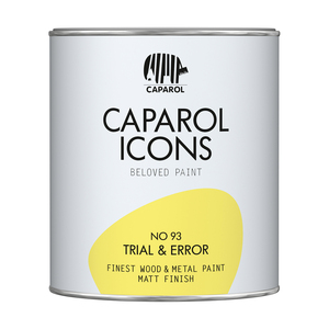 Caparol Icons - Finest Wood & Metal Paint - Matt Finish - Trial & Error