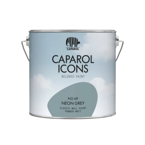 Caparol Icons - Classic Wall Paint - Powder Matt - Neon Grey