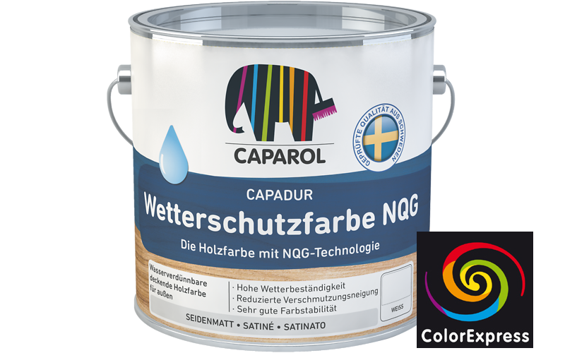 Caparol Capadur Wetterschutzfarbe NQG 10L