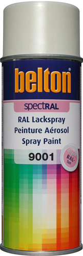 belton Lackspray RAL 9001 Cremewei - 400ml Spraydose
