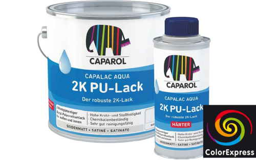 Caparol Capalac Aqua 2K PU-Lack 2,5L (inkl. Hrter)
