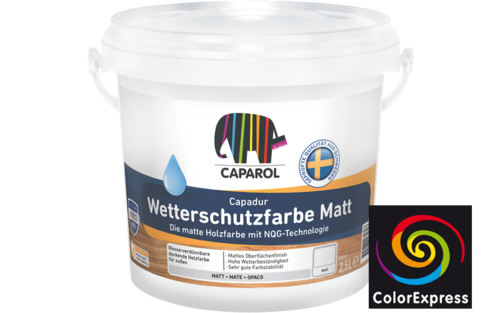 Caparol Capadur Wetterschutzfarbe Matt 2,5L