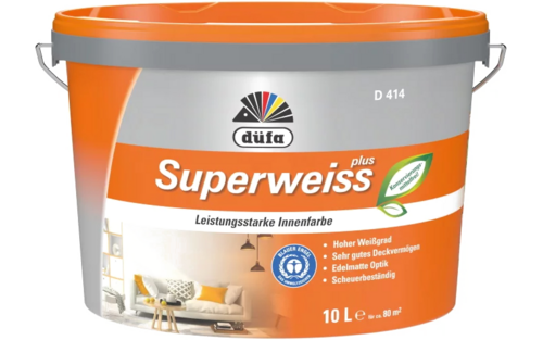 Dfa Superweiss plus - Leistungsstarke Innenfarbe, matt, scheuerbestndig