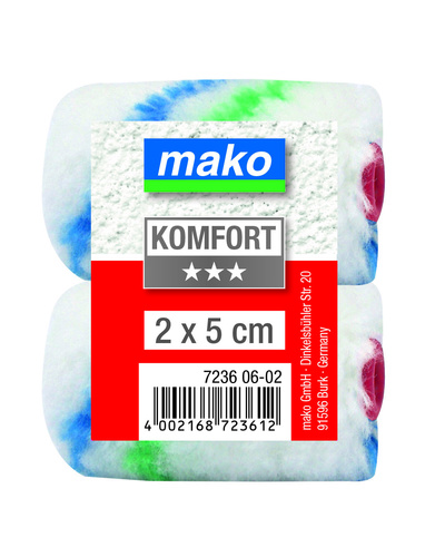Mako Kleinflchenroller-Mini mako-flor Ersatzwalze, KOMFORT