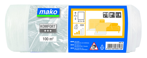 Mako Malerplane mittelstark, KOMFORT 